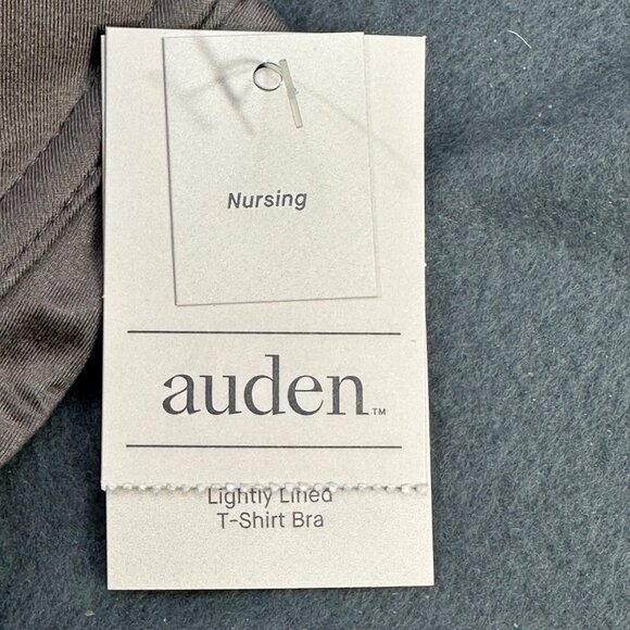 Auden Women's Size 36DD Nursing Bra T-Shirt Full Coverage Rocket City Gray New - Picture 3 of 13